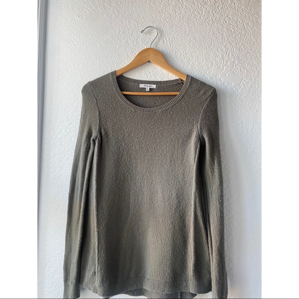Madewell Olive Green Sweater